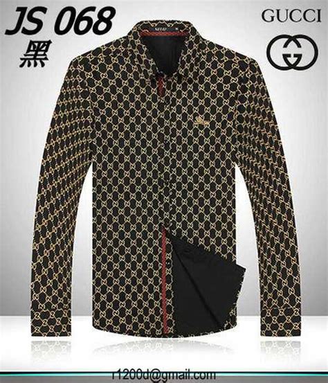 chemise gucci homme motif|Chemises de Luxe Homme .